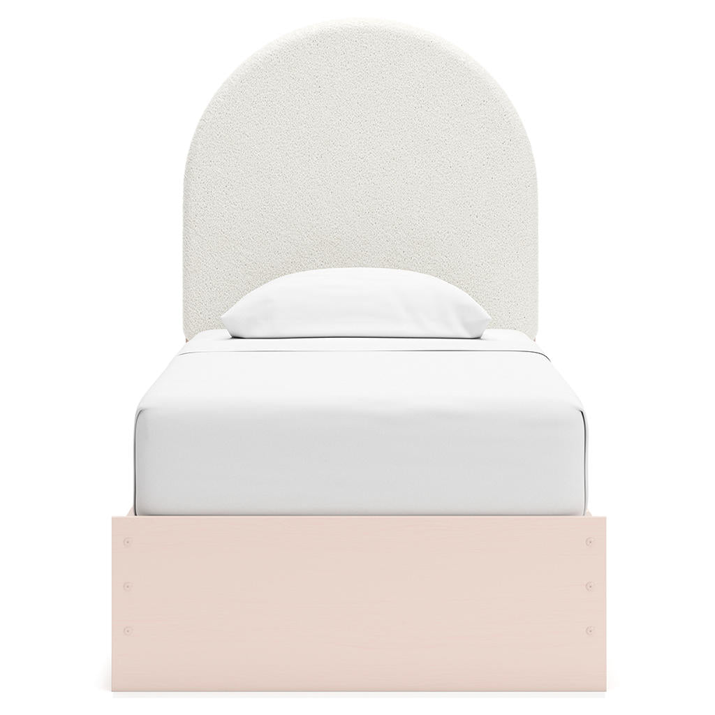 Wistenpine Twin Upholstered Panel Bed with Storage Signature Design by Ashley® Beds