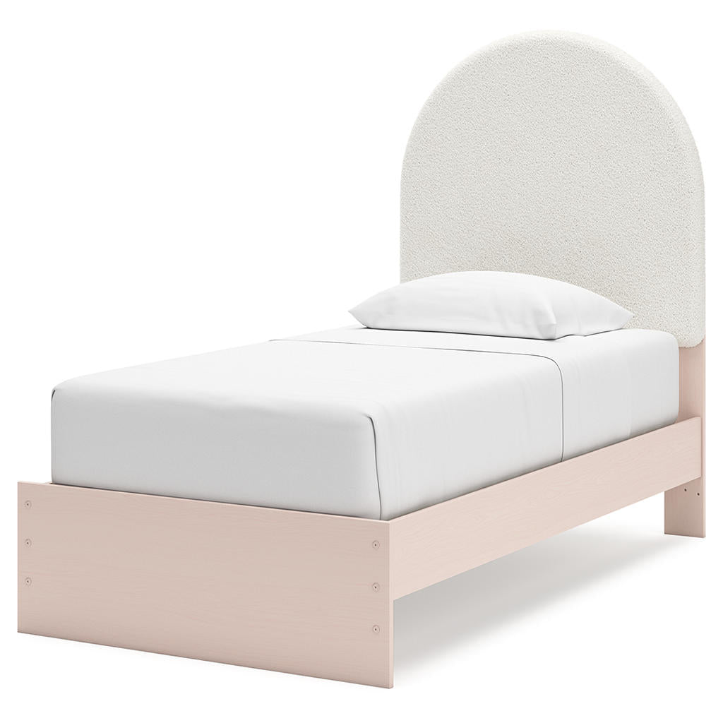 Wistenpine Twin Upholstered Panel Bed, Dresser and Mirror Signature Design by Ashley® Uncategorized