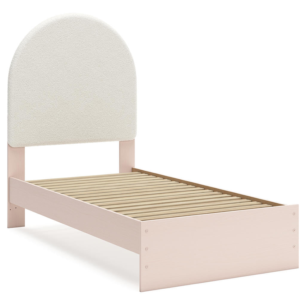 Wistenpine Twin Upholstered Panel Bed, Dresser and Mirror Signature Design by Ashley® Uncategorized