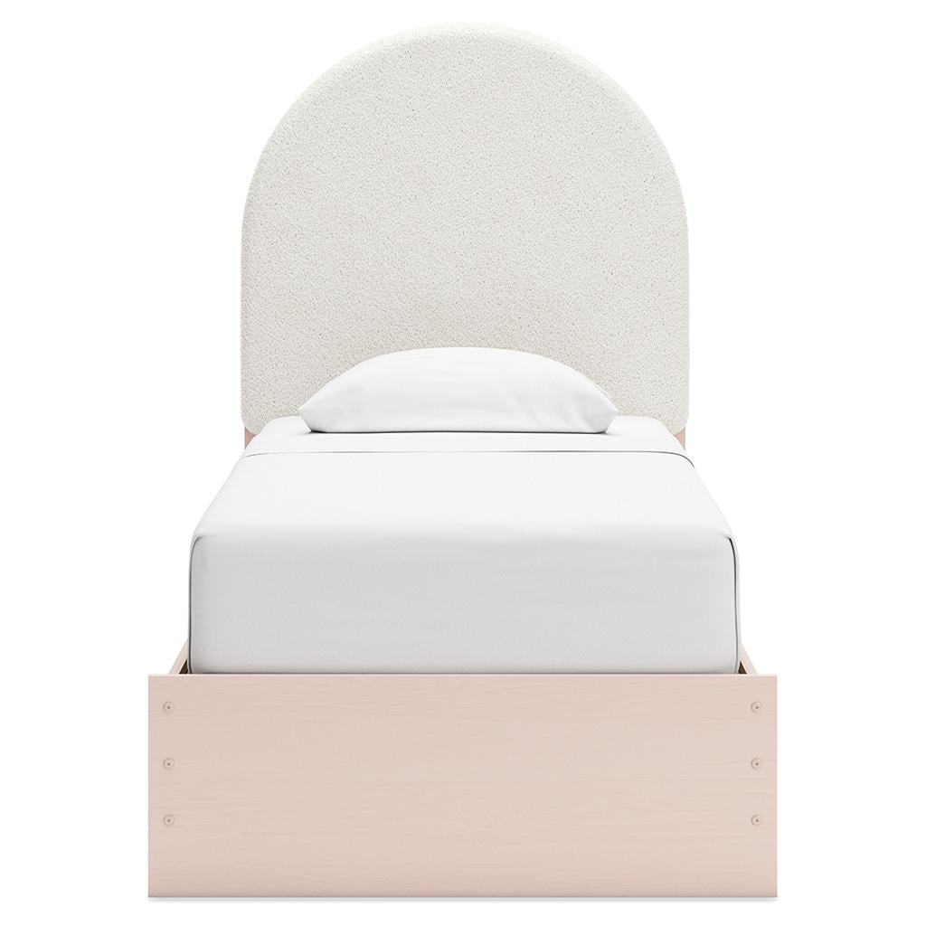 Wistenpine Twin Upholstered Panel Bed, Dresser and Mirror Signature Design by Ashley® Uncategorized