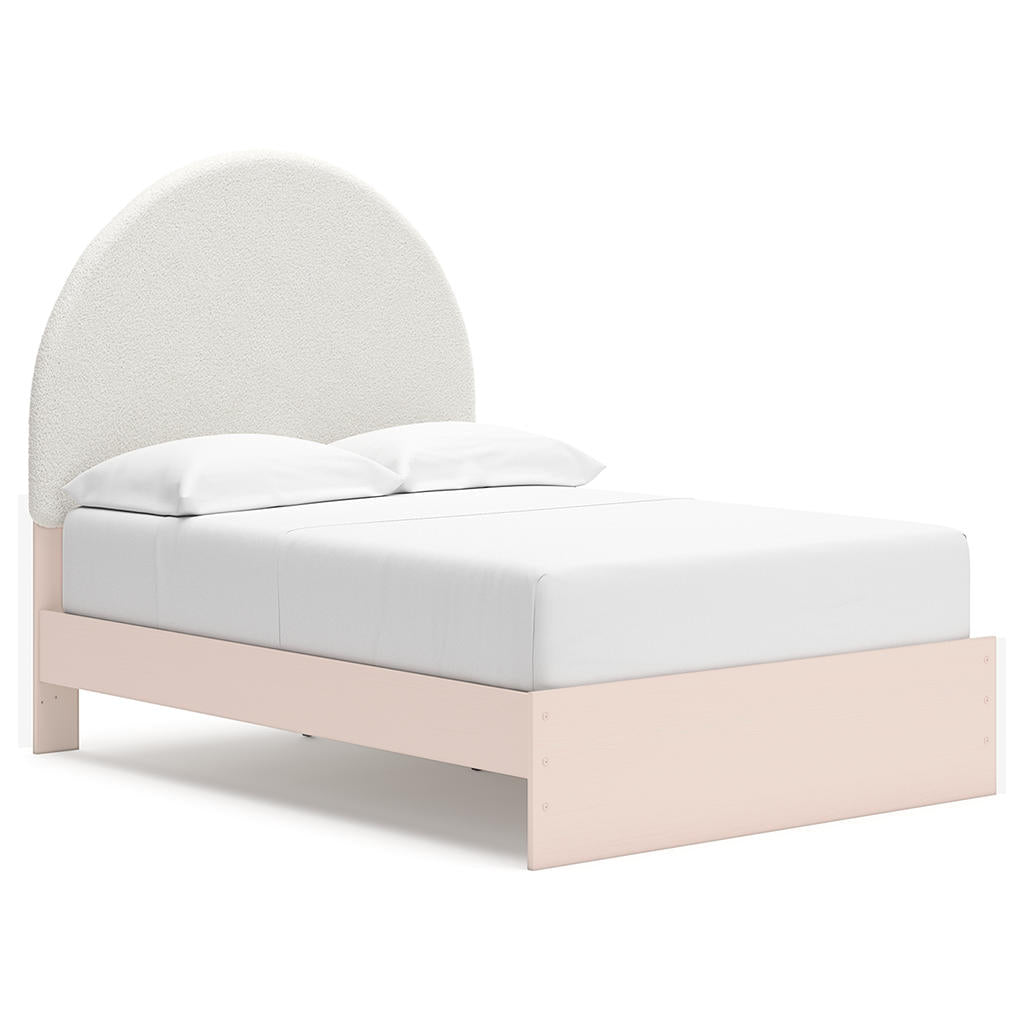 Wistenpine Full Upholstered Panel Bed with Storage Signature Design by Ashley® Beds