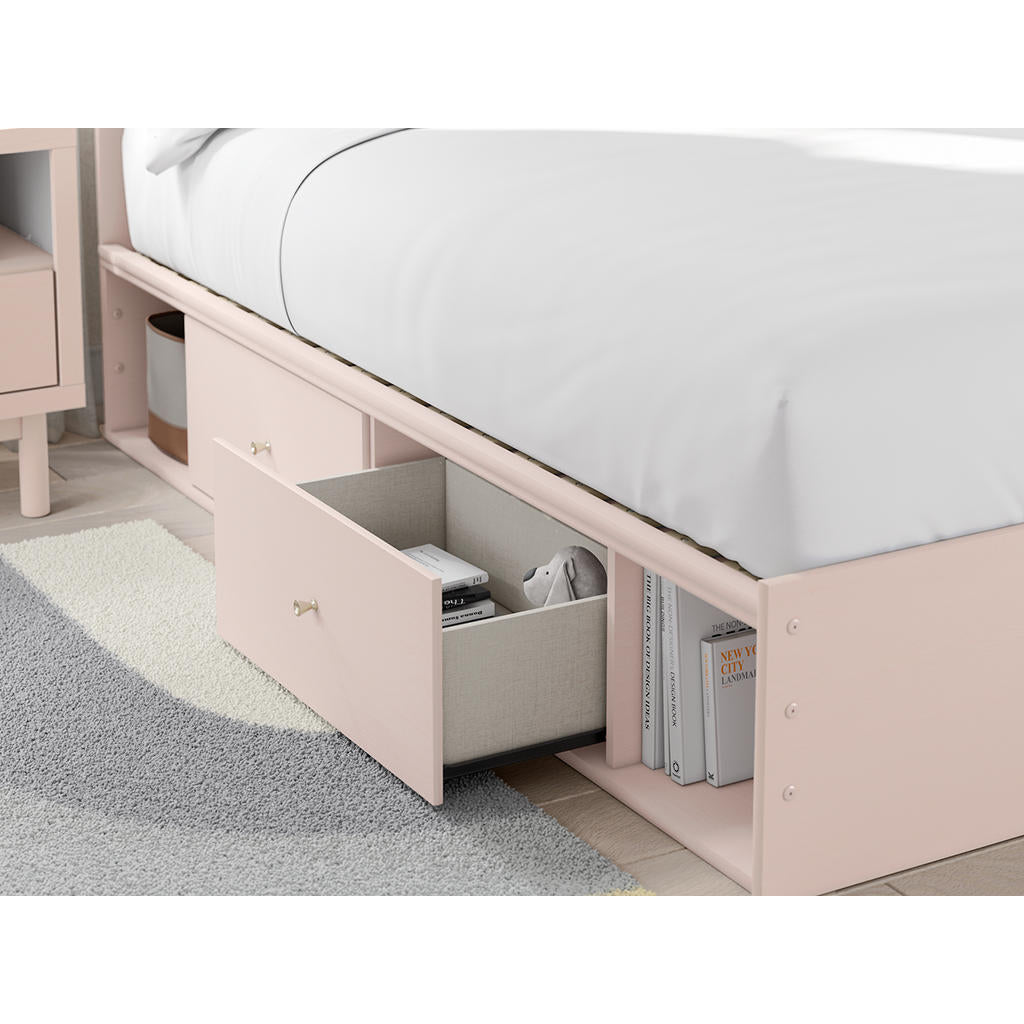 Wistenpine Full Upholstered Panel Bed with Storage Signature Design by Ashley® Beds