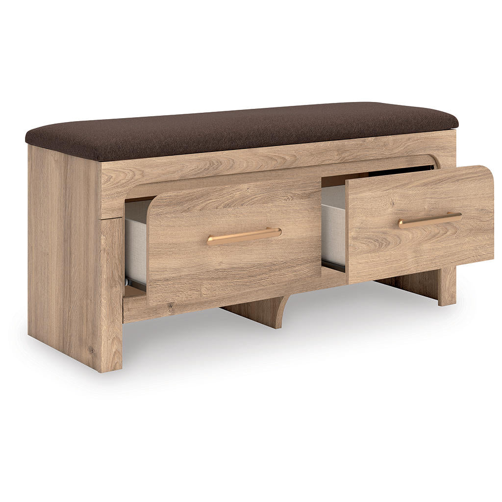 Kinlanni Bedroom Storage Bench Signature Design by Ashley® Bedroom