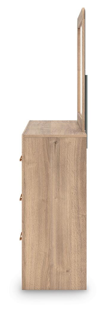 Kinlanni Queen Panel Bed, Dresser, Mirror and Nightstand Signature Design by Ashley® Bedroom