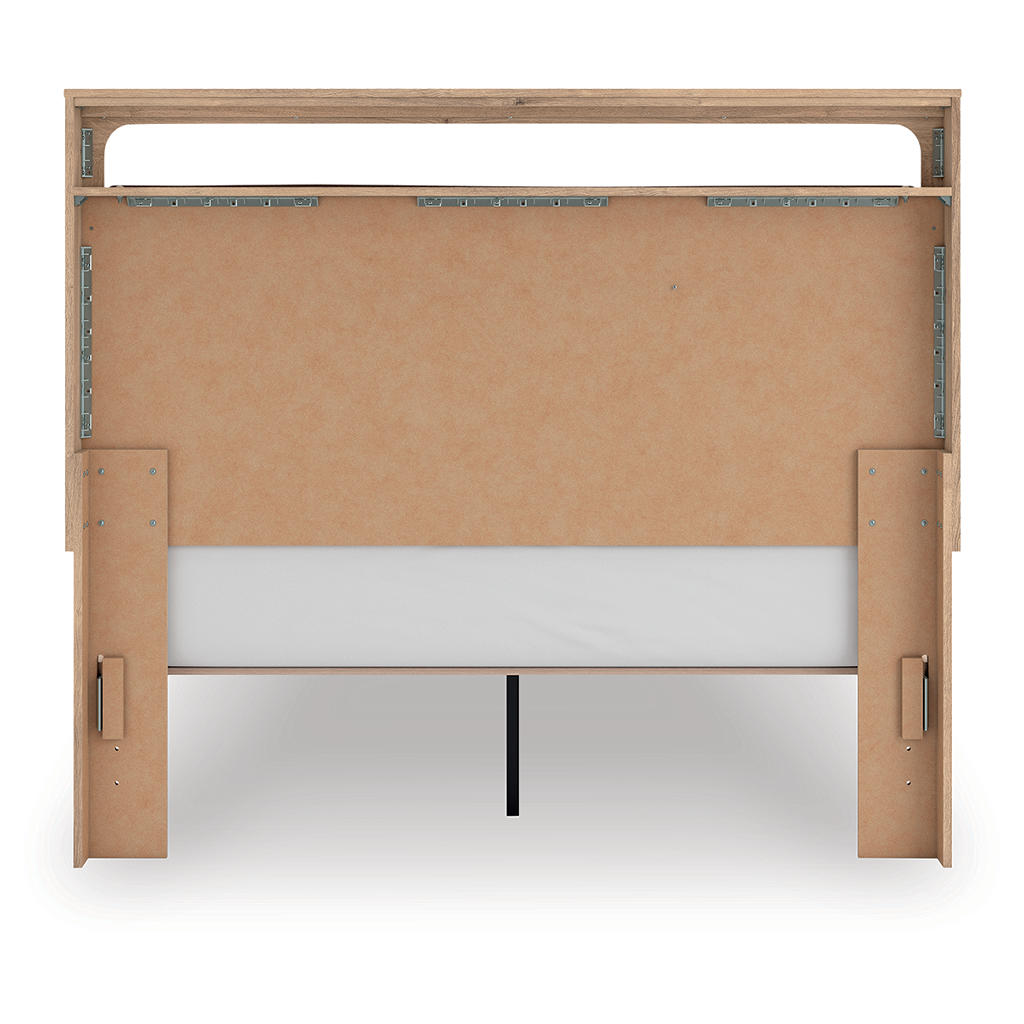 Kinlanni Queen Upholstered Platform Bed Signature Design by Ashley® Bedroom