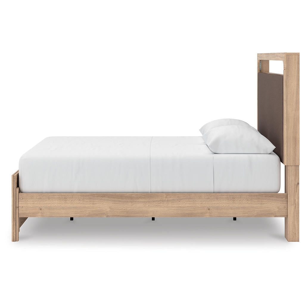 Kinlanni Queen Upholstered Platform Bed Signature Design by Ashley® Bedroom