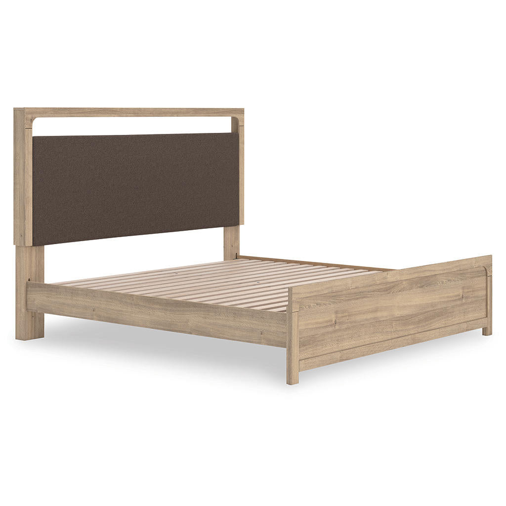 Kinlanni King Upholstered Platform Bed Signature Design by Ashley® Bedroom