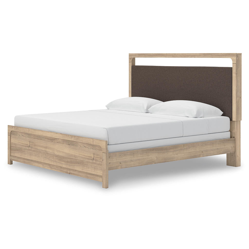 Kinlanni King Upholstered Panel Bed Signature Design by Ashley® Bedroom