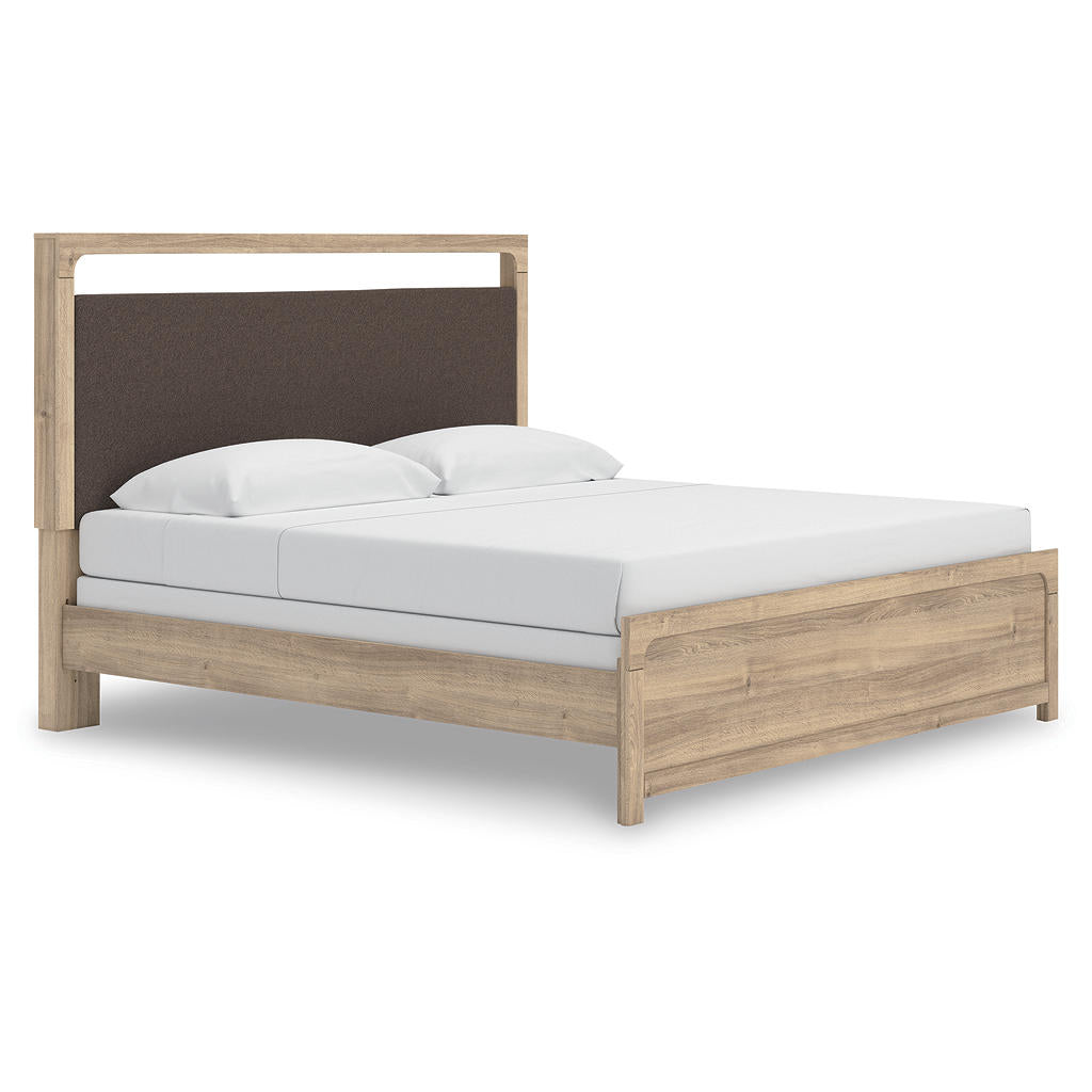 Kinlanni King Upholstered Panel Bed Signature Design by Ashley® Bedroom