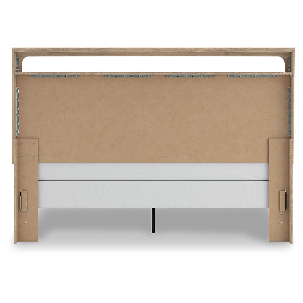 Kinlanni King Upholstered Panel Bed Signature Design by Ashley® Bedroom