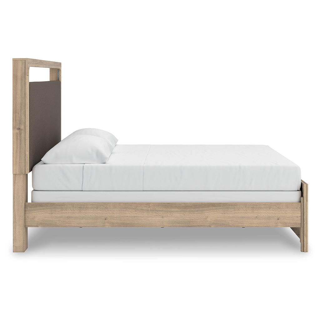 Kinlanni King Upholstered Panel Bed Signature Design by Ashley® Bedroom