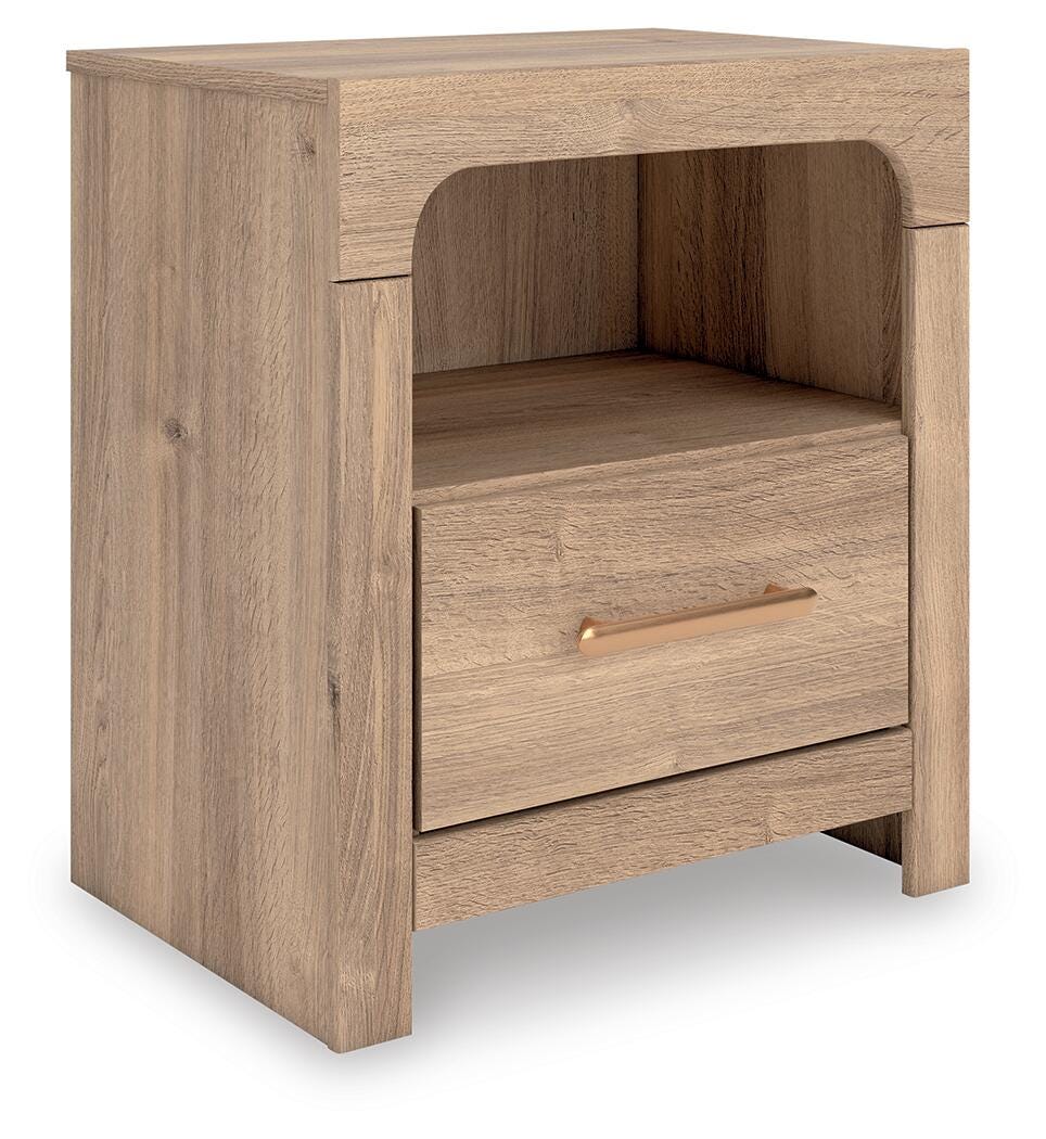 Kinlanni Queen Panel Bed, Dresser, Mirror and Nightstand Signature Design by Ashley® Bedroom