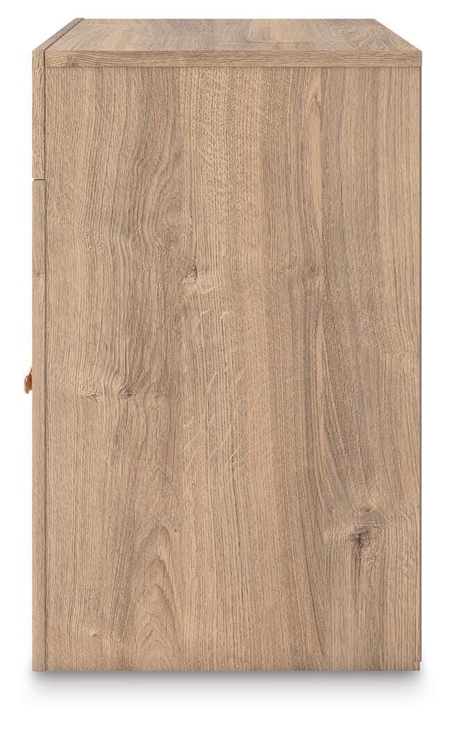 Kinlanni Queen Panel Bed, Dresser, Mirror and Nightstand Signature Design by Ashley® Bedroom