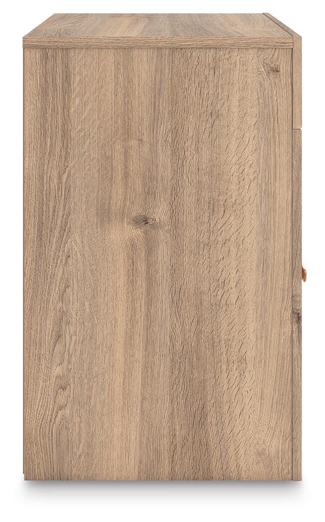 Kinlanni Queen Panel Bed, Dresser, Mirror and Nightstand Signature Design by Ashley® Bedroom