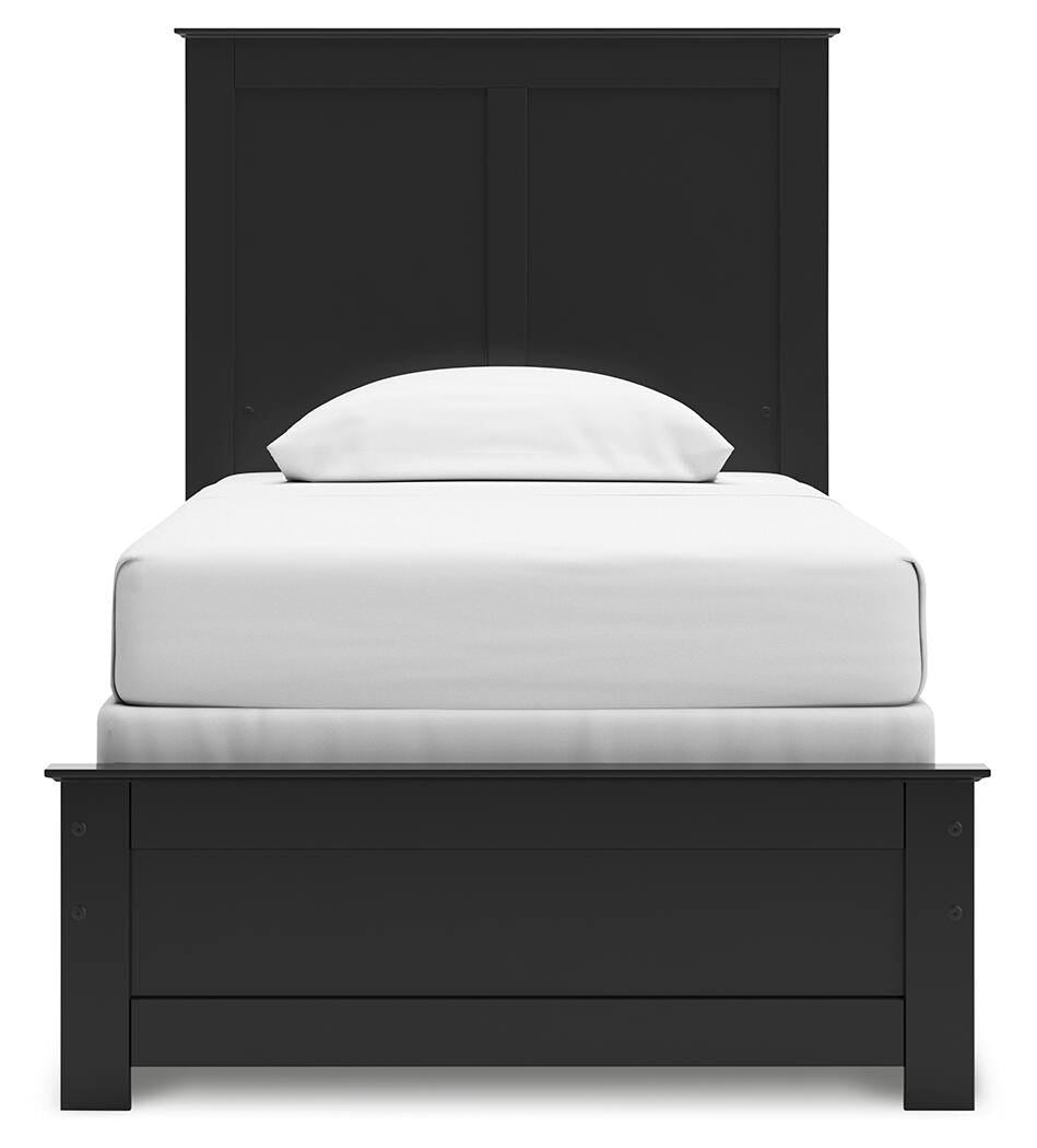 Maribel Twin Panel Bed and Nightstand — 2-Piece Set Signature Design by Ashley® Bedroom