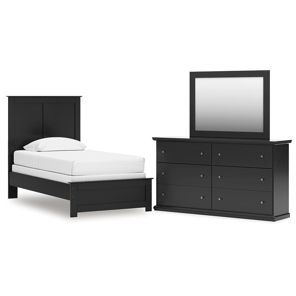 Maribel Twin Panel Bed, Dresser and Mirror Signature Design by Ashley® Uncategorized