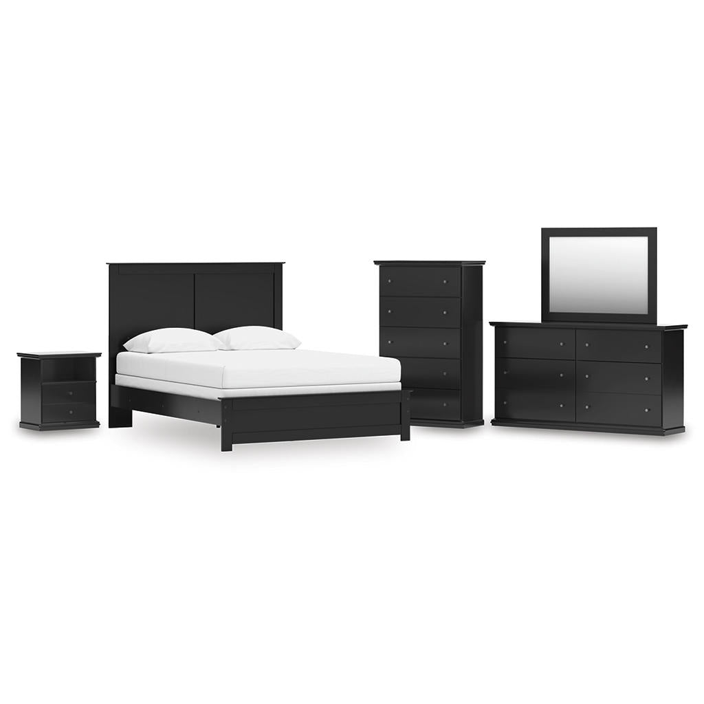 Maribel Queen Panel Bed, Dresser, Mirror, Chest and Nightstand Signature Design by Ashley® Uncategorized