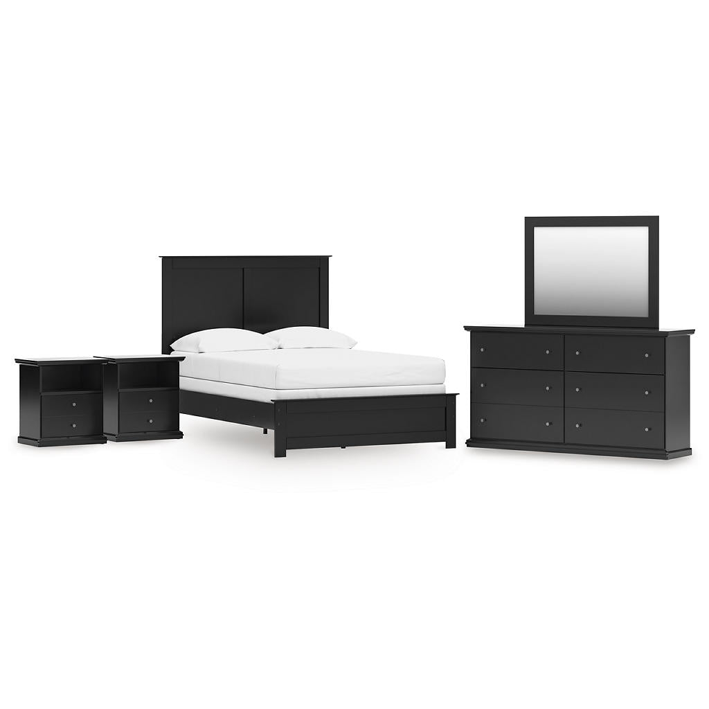 Maribel Full Panel Bed with Dresser, Mirror and 2 Nightstands Signature Design by Ashley® Uncategorized