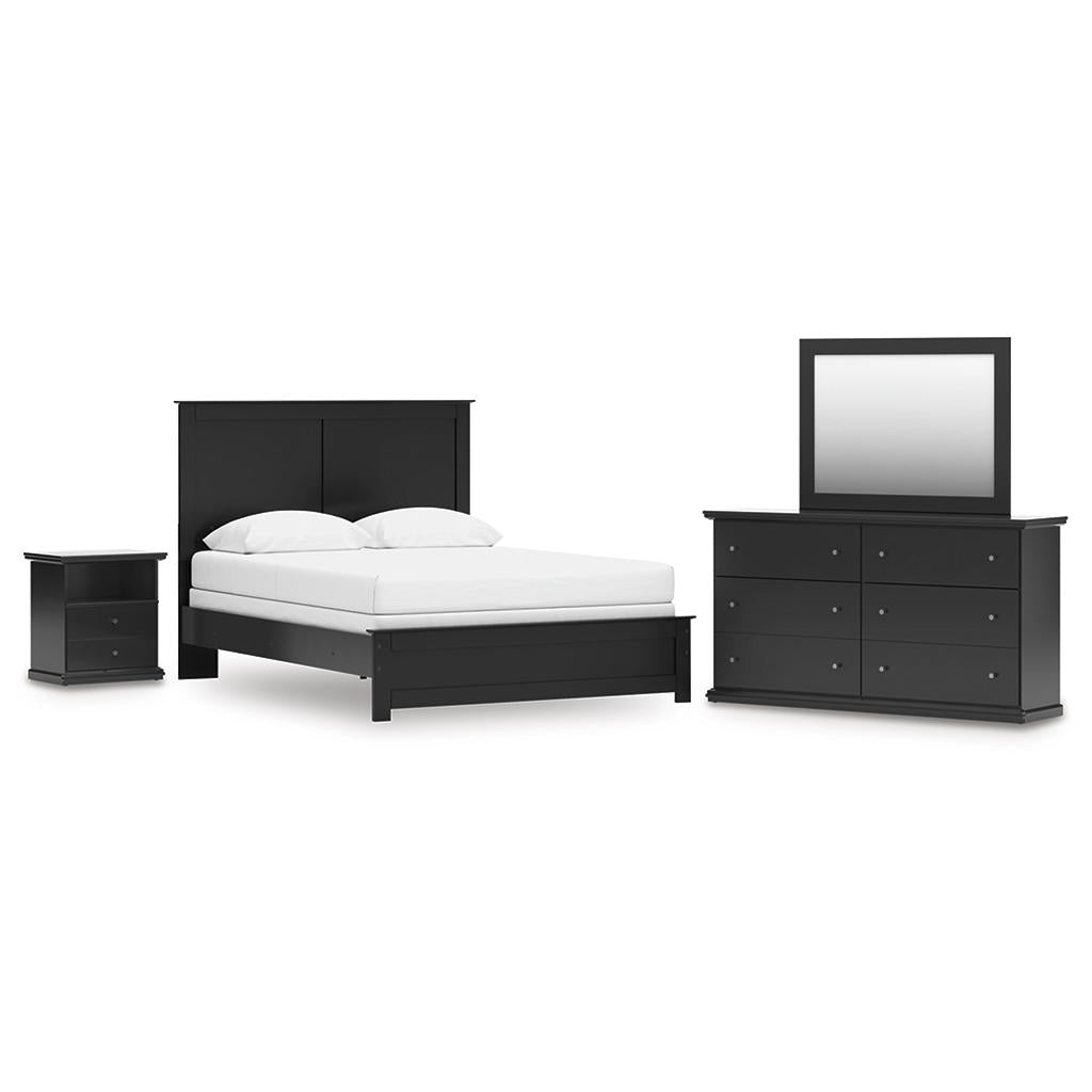Maribel Queen Panel Bed with Dresser, Mirror and Nightstand Signature Design by Ashley® Uncategorized