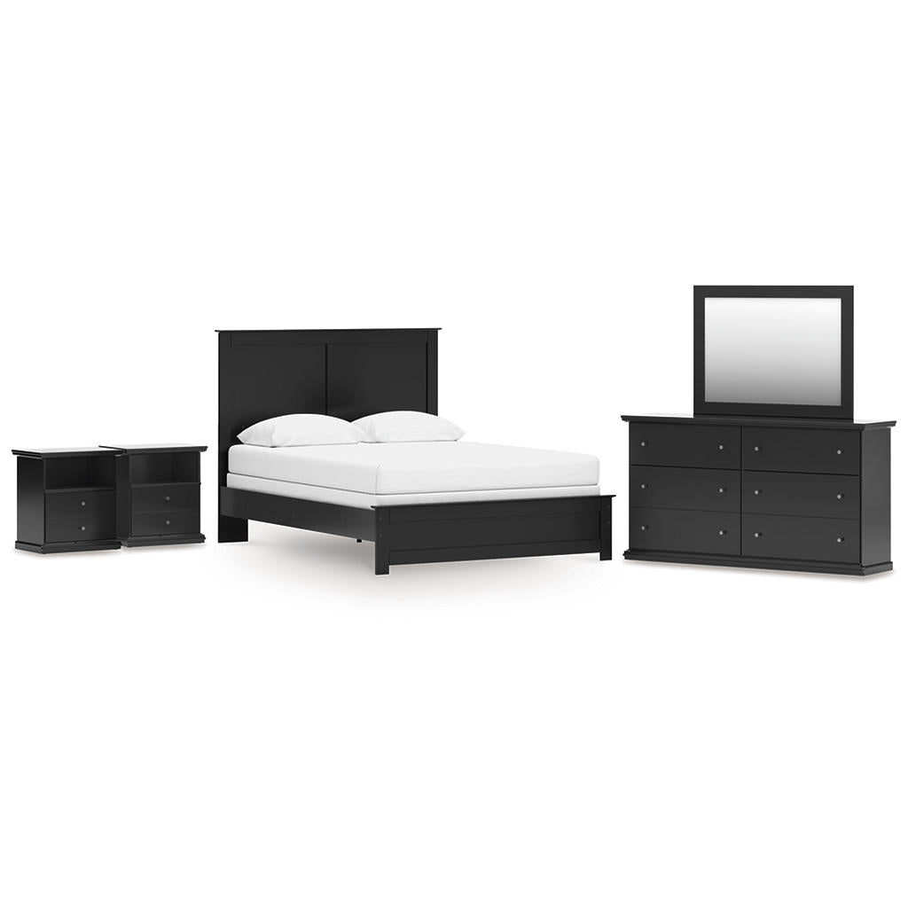 Maribel Queen Panel Bed with Dresser, Mirror and 2 Nightstands Signature Design by Ashley® Uncategorized