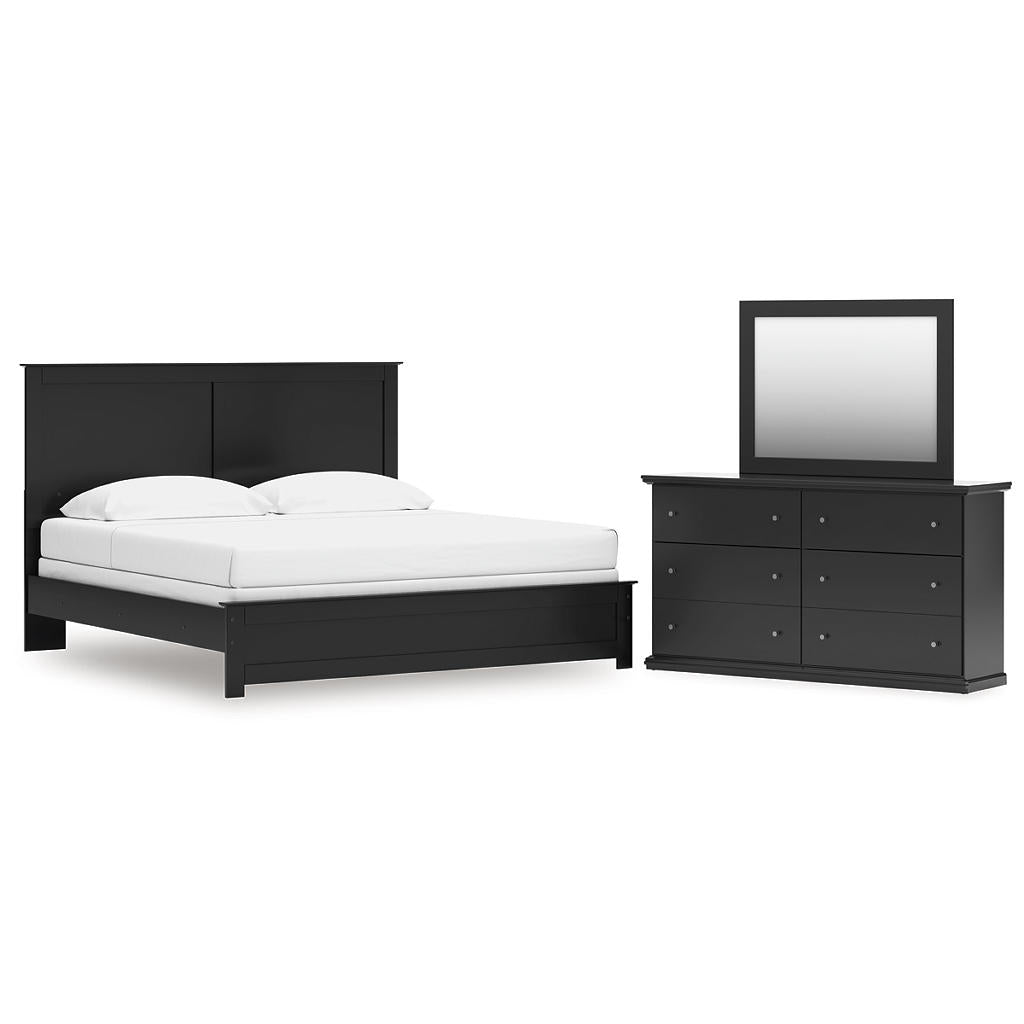 Maribel King Panel Bed with Dresser and Mirror Signature Design by Ashley® Uncategorized