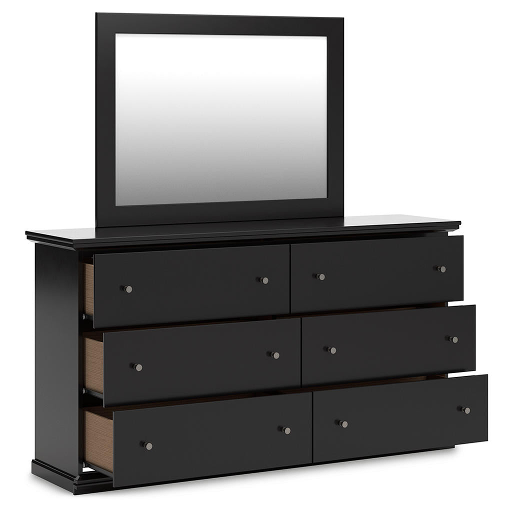 Maribel King Panel Bed, Dresser, Mirror, Chest, and 2 Nightstands Signature Design by Ashley® Uncategorized