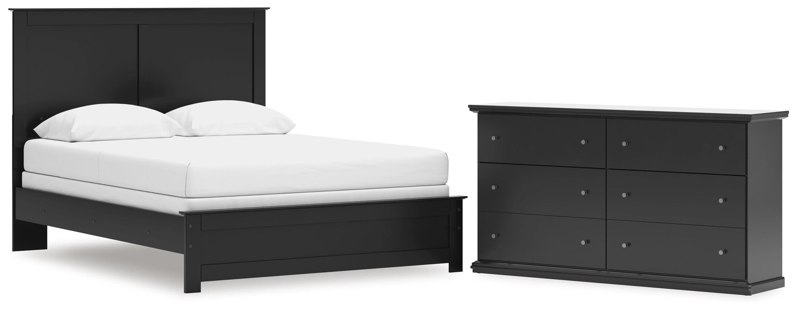 Maribel Queen Panel Bed and Dresser — 2-Piece Set Signature Design by Ashley® Bedroom