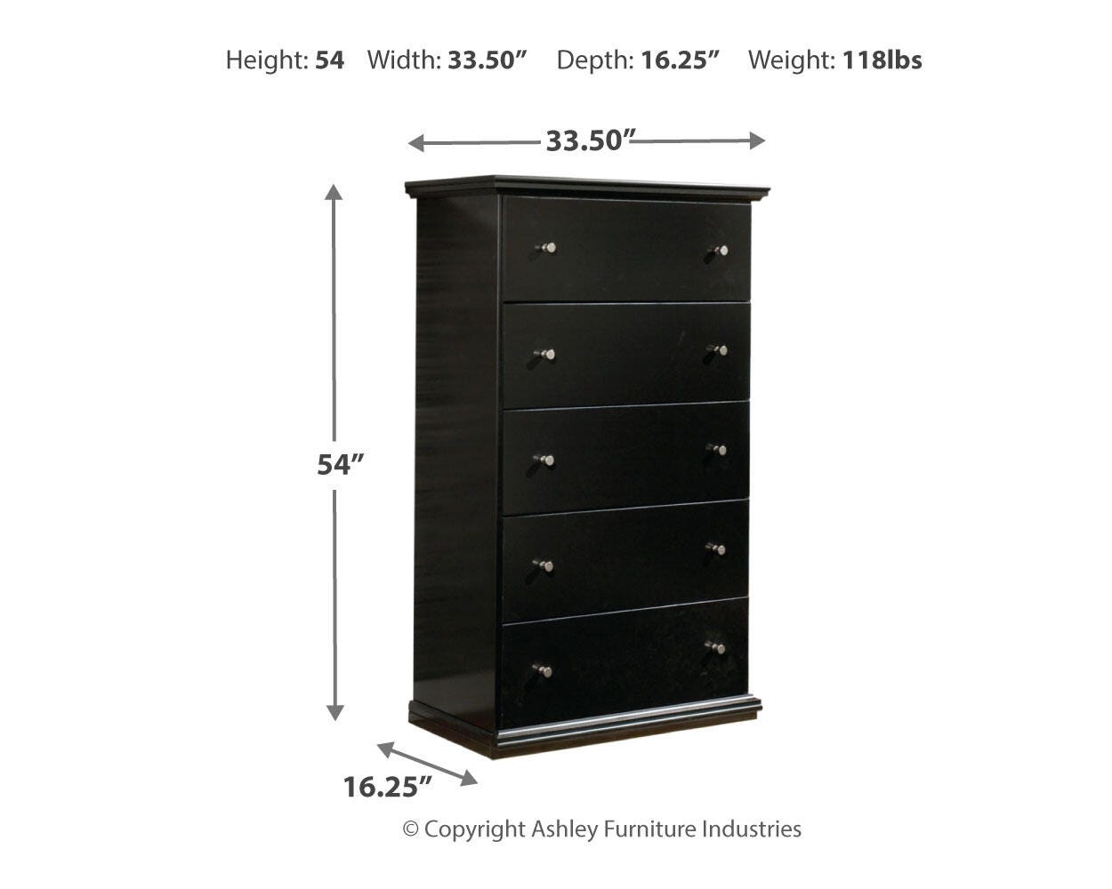 Maribel Full Panel Bed, Dresser, Mirror and Chest — 4-Piece Signature Design by Ashley® Bedroom