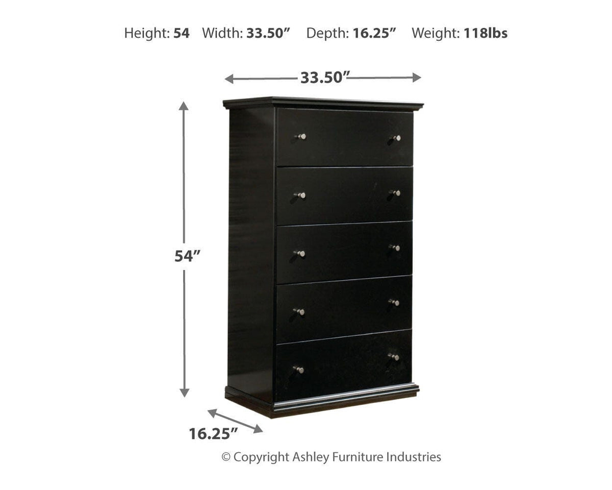 Maribel Full Panel Bed, Dresser, Mirror and Chest — 4-Piece Signature Design by Ashley® Bedroom