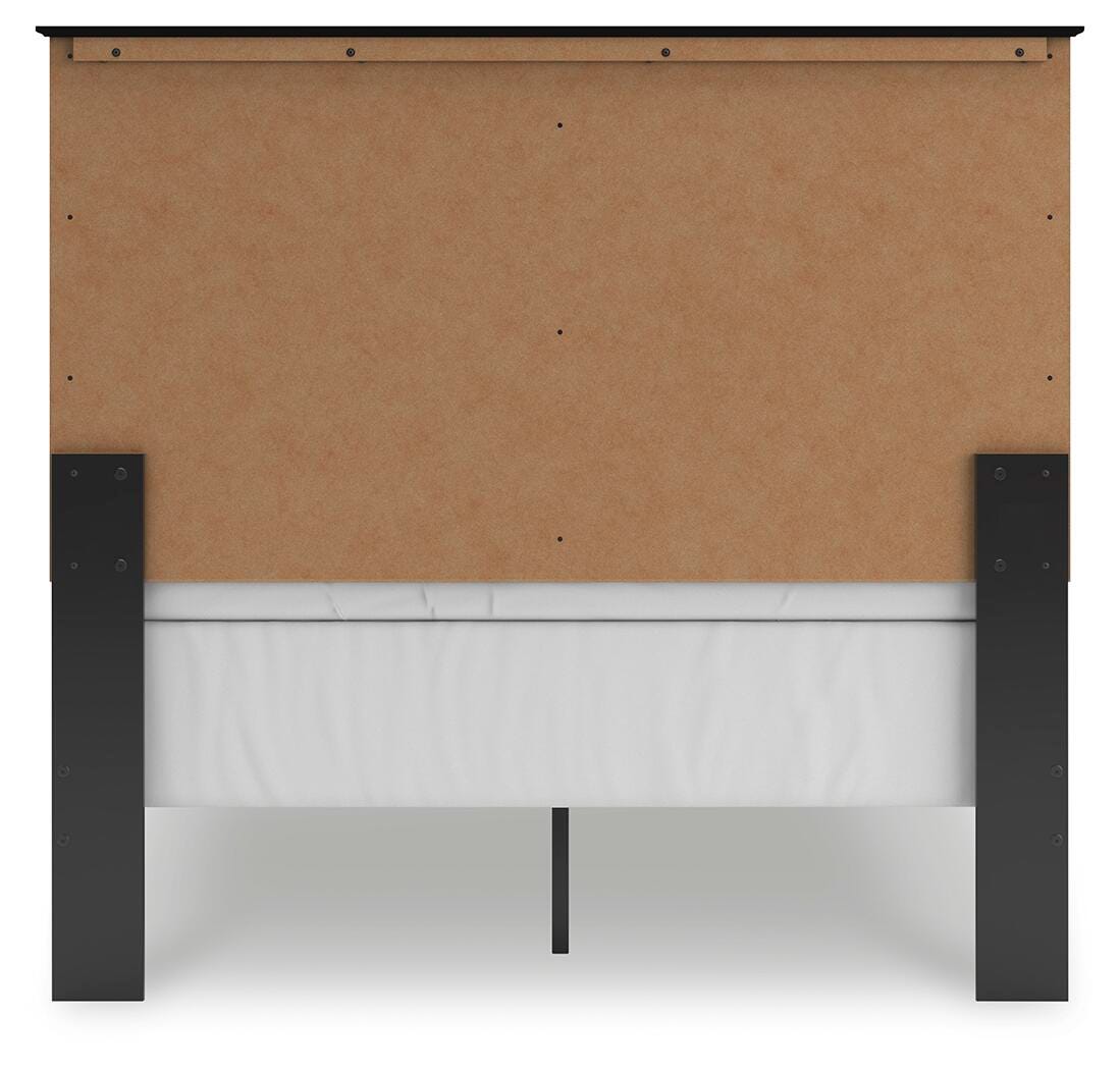 Maribel Full Panel Bed, Dresser and Nightstand