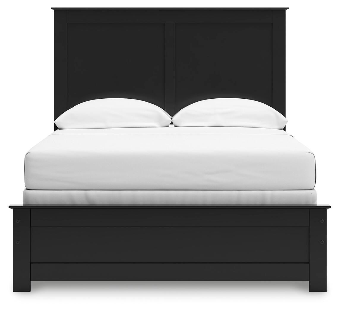 Maribel Full Panel Bed, Dresser and Nightstand