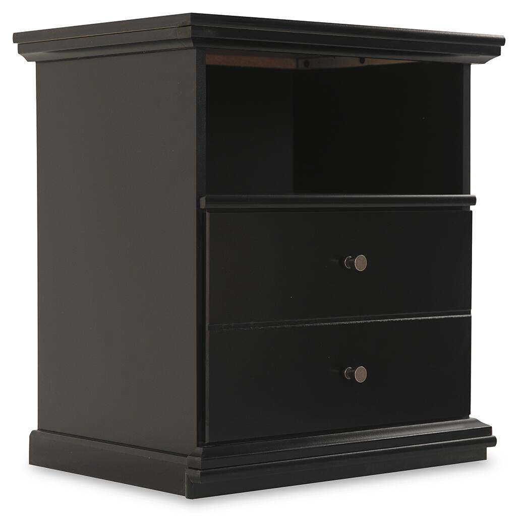 Maribel Full Panel Bed, Dresser and Nightstand