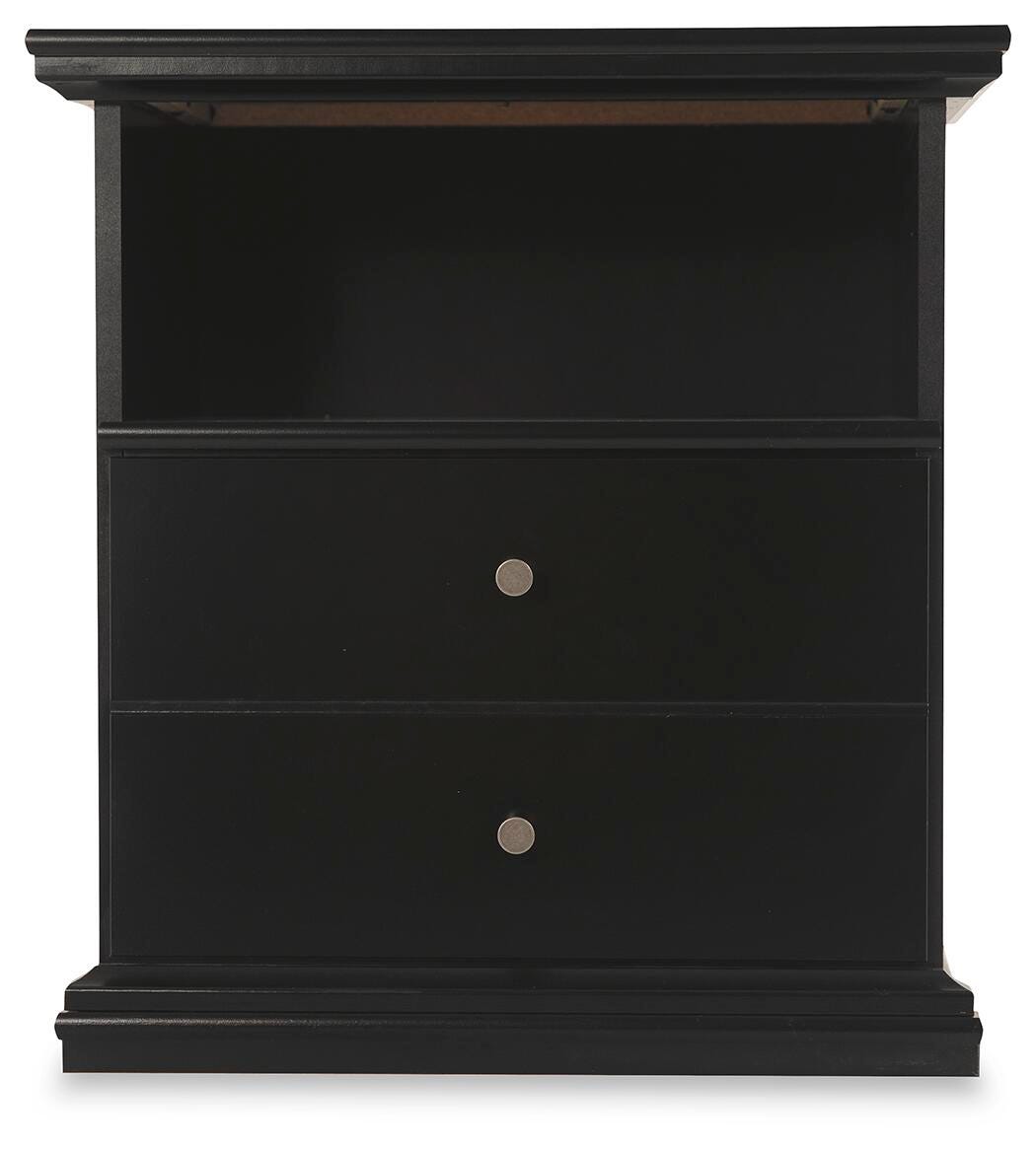 Maribel Twin Panel Bed and Nightstand — 2-Piece Set Signature Design by Ashley® Bedroom