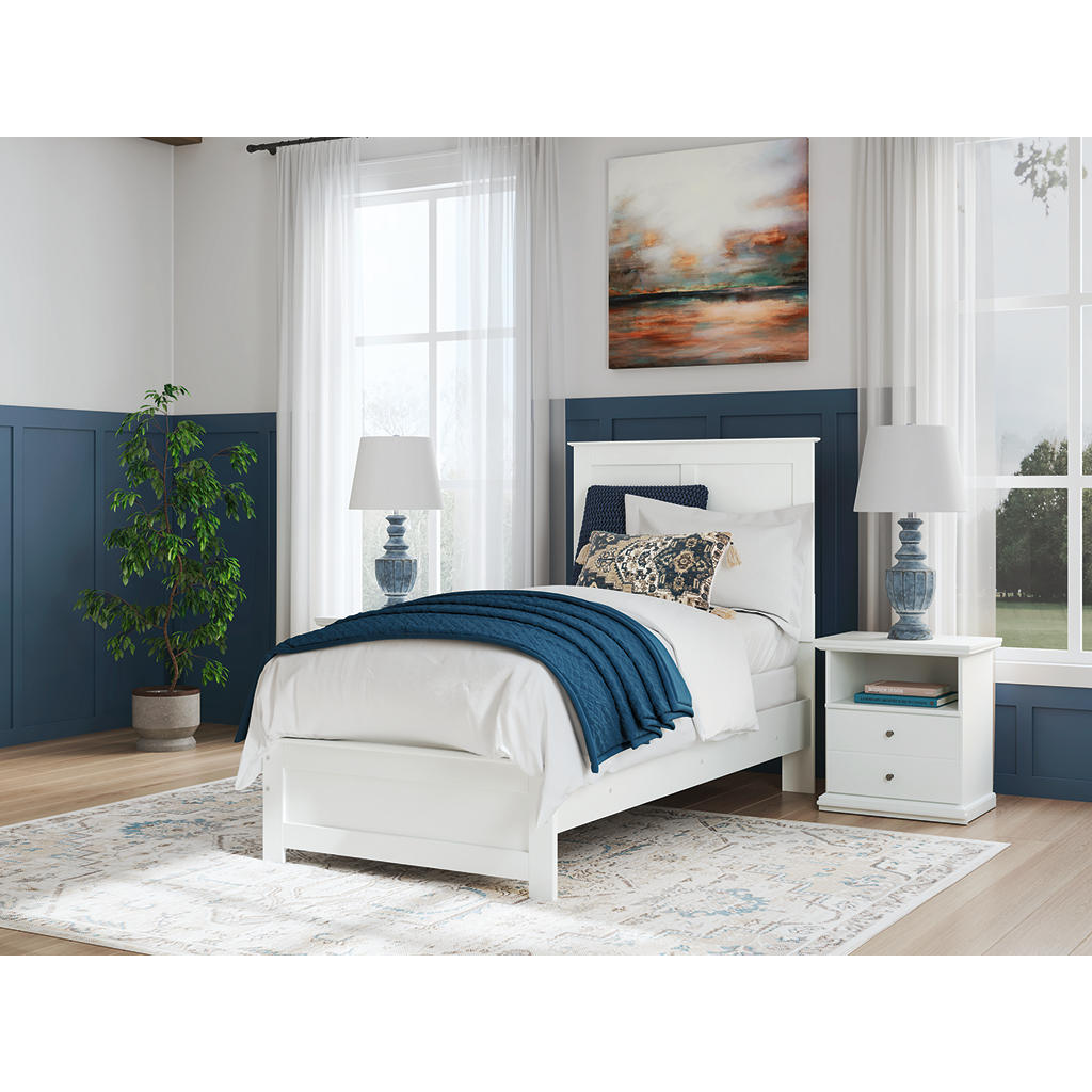 Bostwick Shoals Twin Panel Bed, Dresser and Mirror Signature Design by Ashley® Uncategorized