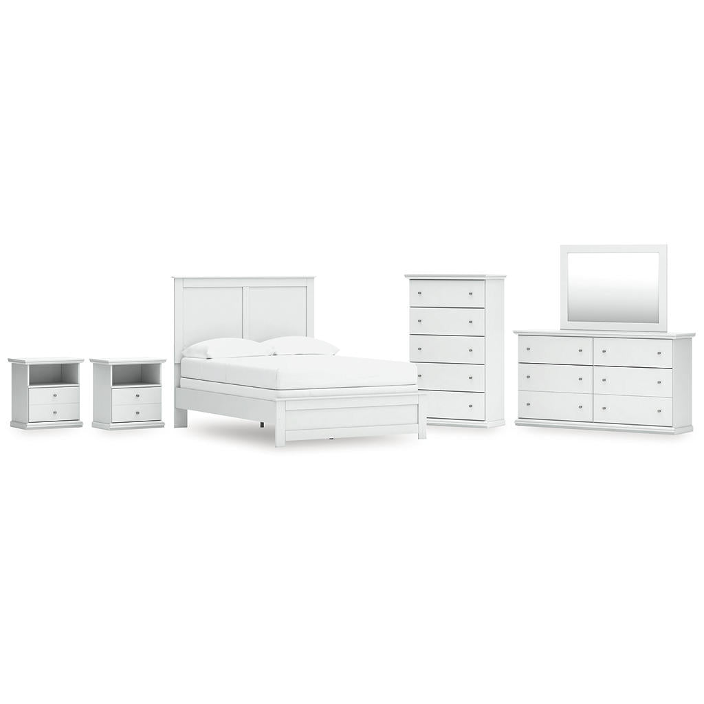 Bostwick Shoals Full Panel Bed, Dresser, Mirror, Chest, and 2 Nightstands Signature Design by Ashley® Uncategorized
