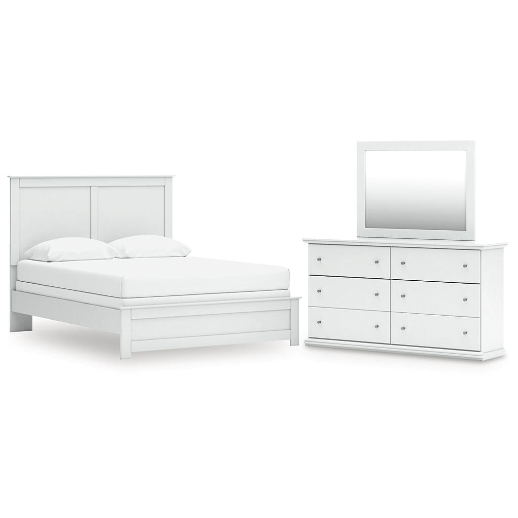 Bostwick Shoals Queen Panel Bed, Dresser and Mirror Signature Design by Ashley® Uncategorized