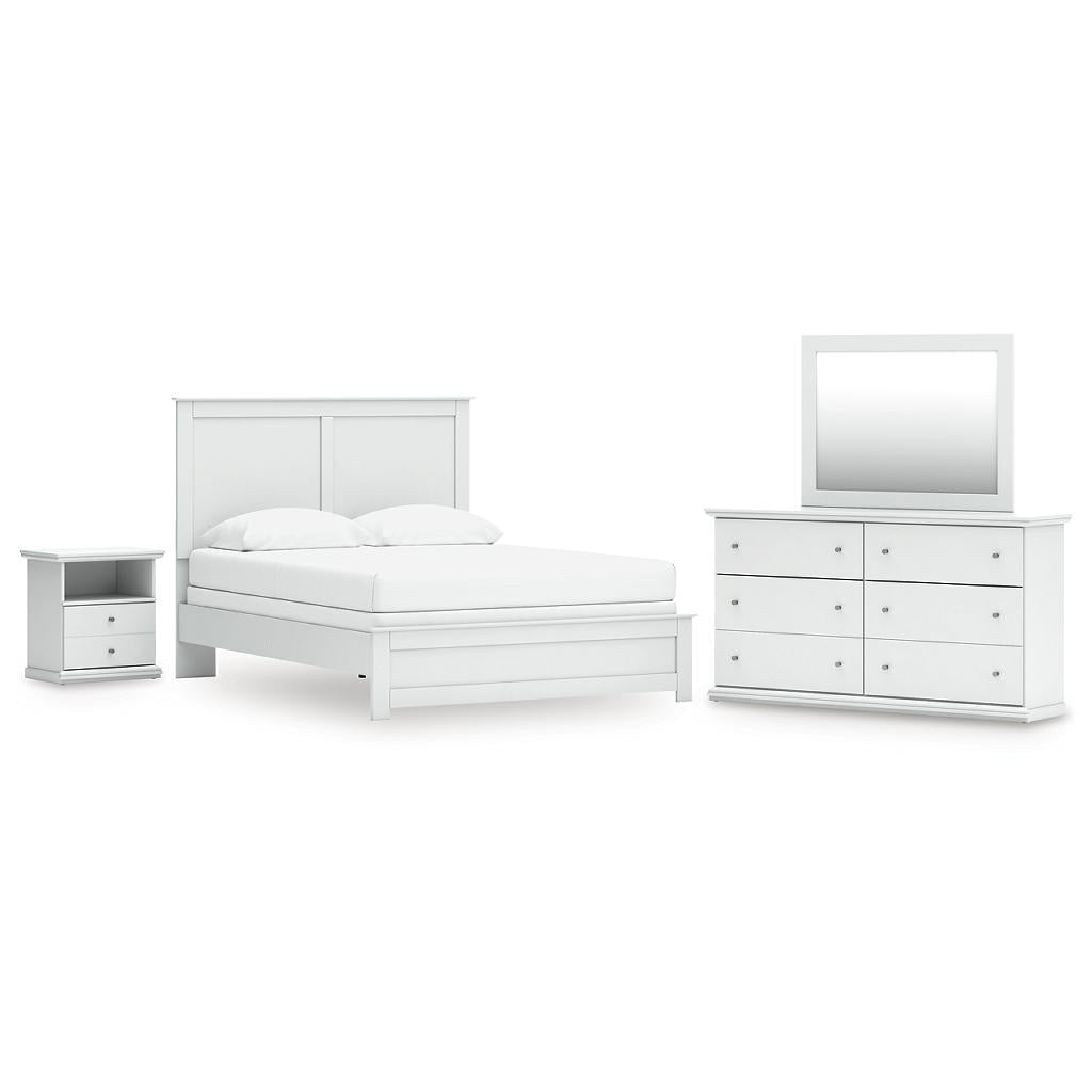 Bostwick Shoals Queen Panel Bed, Dresser, Mirror and Nightstand Signature Design by Ashley® Uncategorized