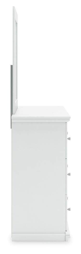 Bostwick Shoals Twin Panel Bed, Dresser, Mirror and Nightstand