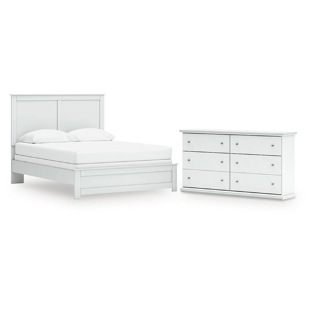 Bostwick Shoals Queen Panel Bed and Dresser Signature Design by Ashley® Uncategorized