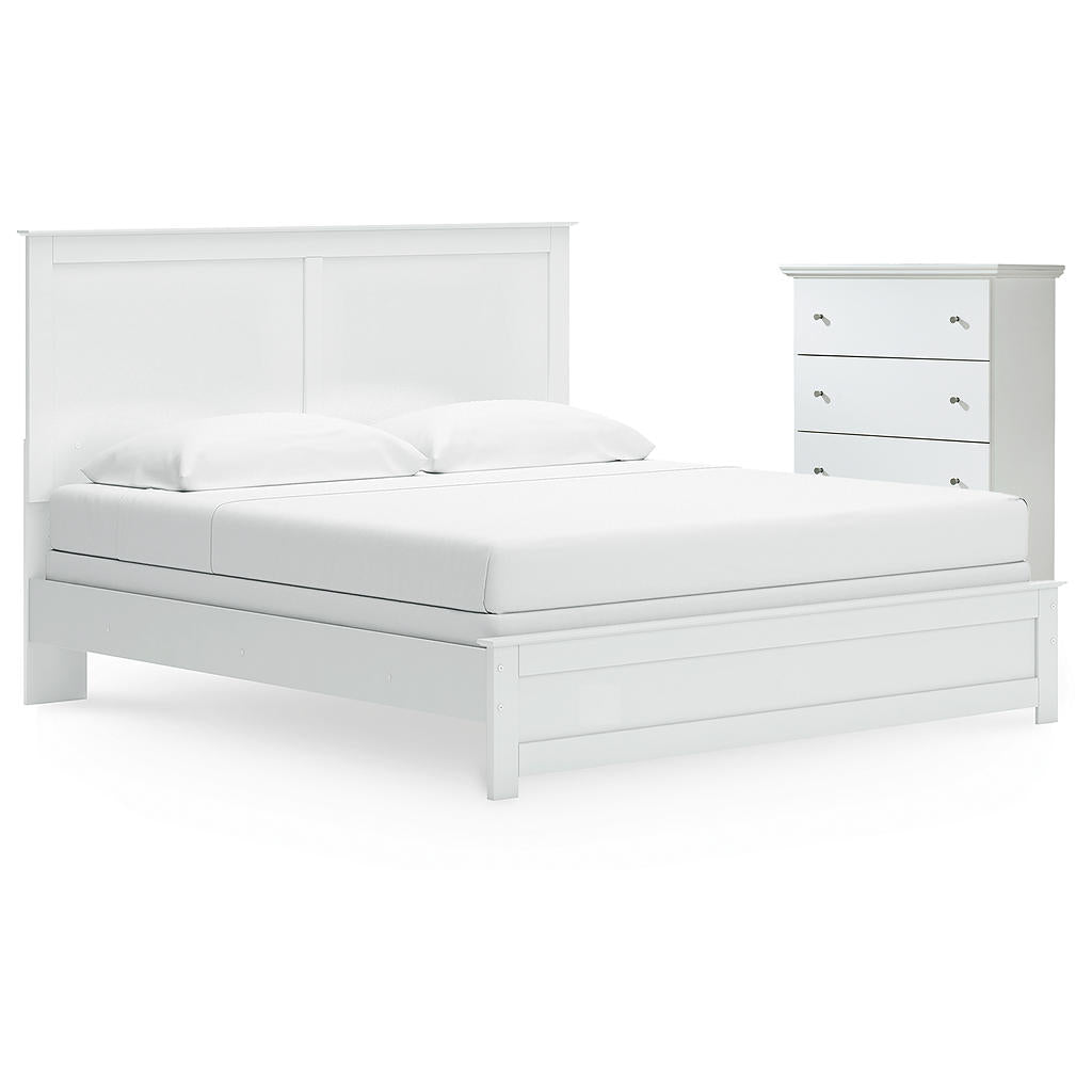 Bostwick Shoals King Panel Bed and Chest Signature Design by Ashley® Uncategorized