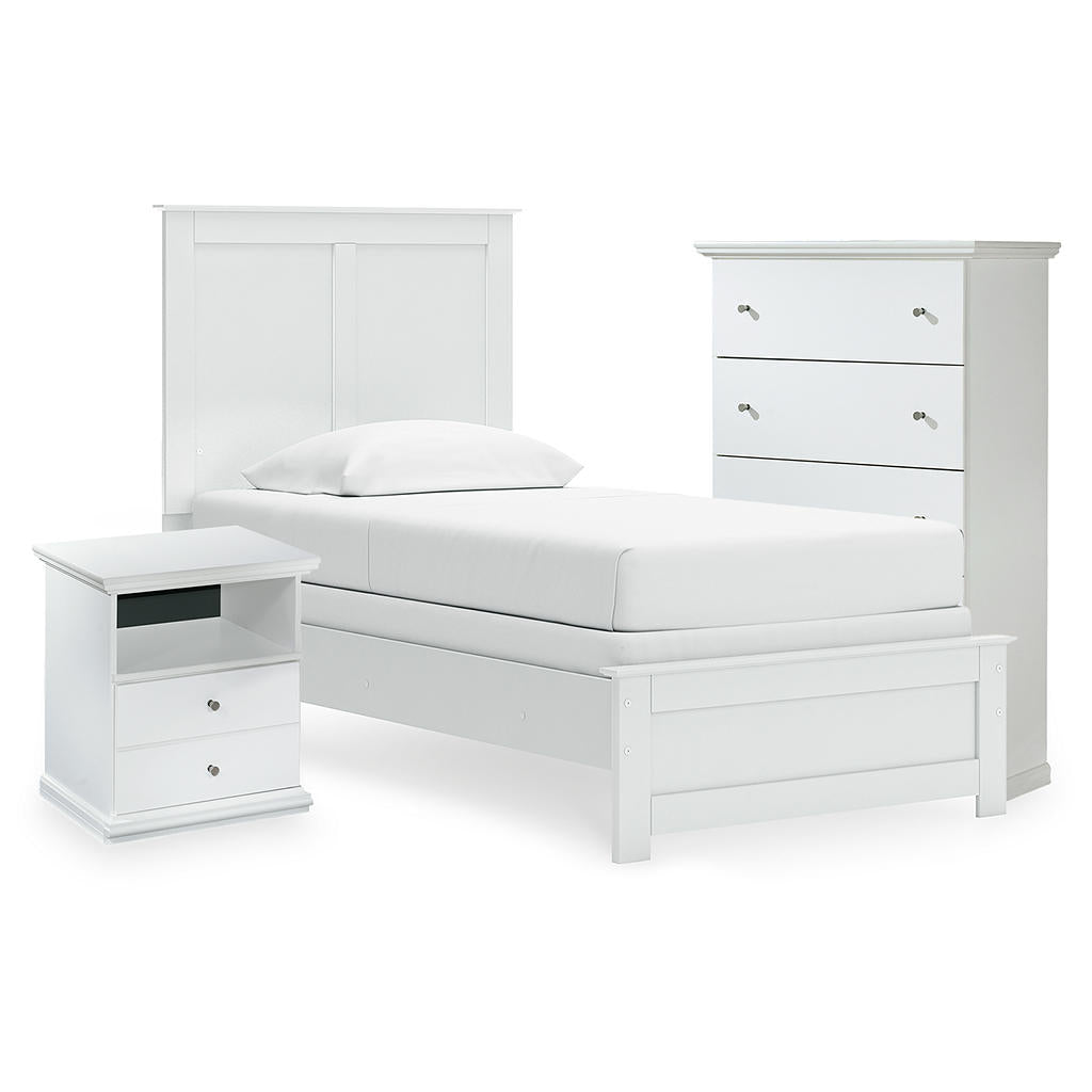 Bostwick Shoals Twin Panel Bed, Chest and Nightstand Signature Design by Ashley® Uncategorized