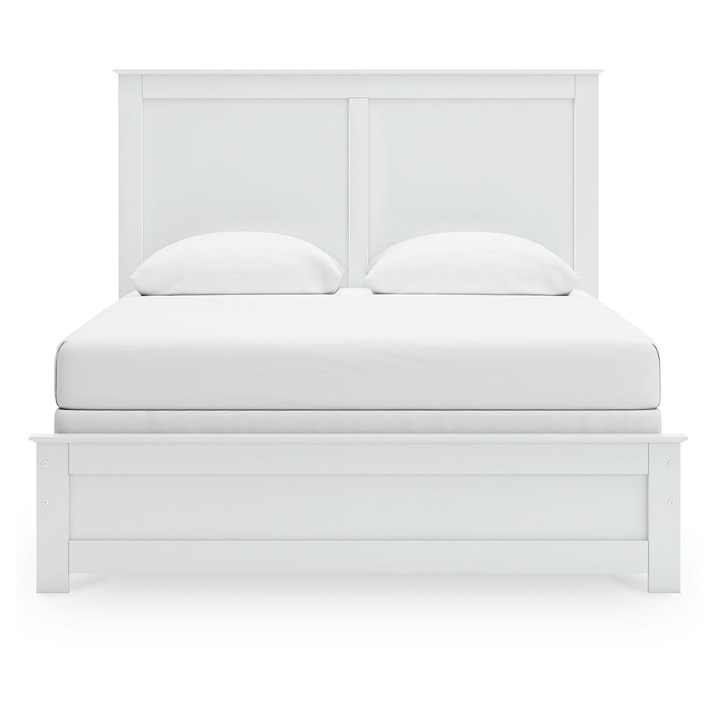 Bostwick Shoals Queen Panel Bed with Mirrored Dresser, Chest and 2 Nightstands Signature Design by Ashley® Uncategorized