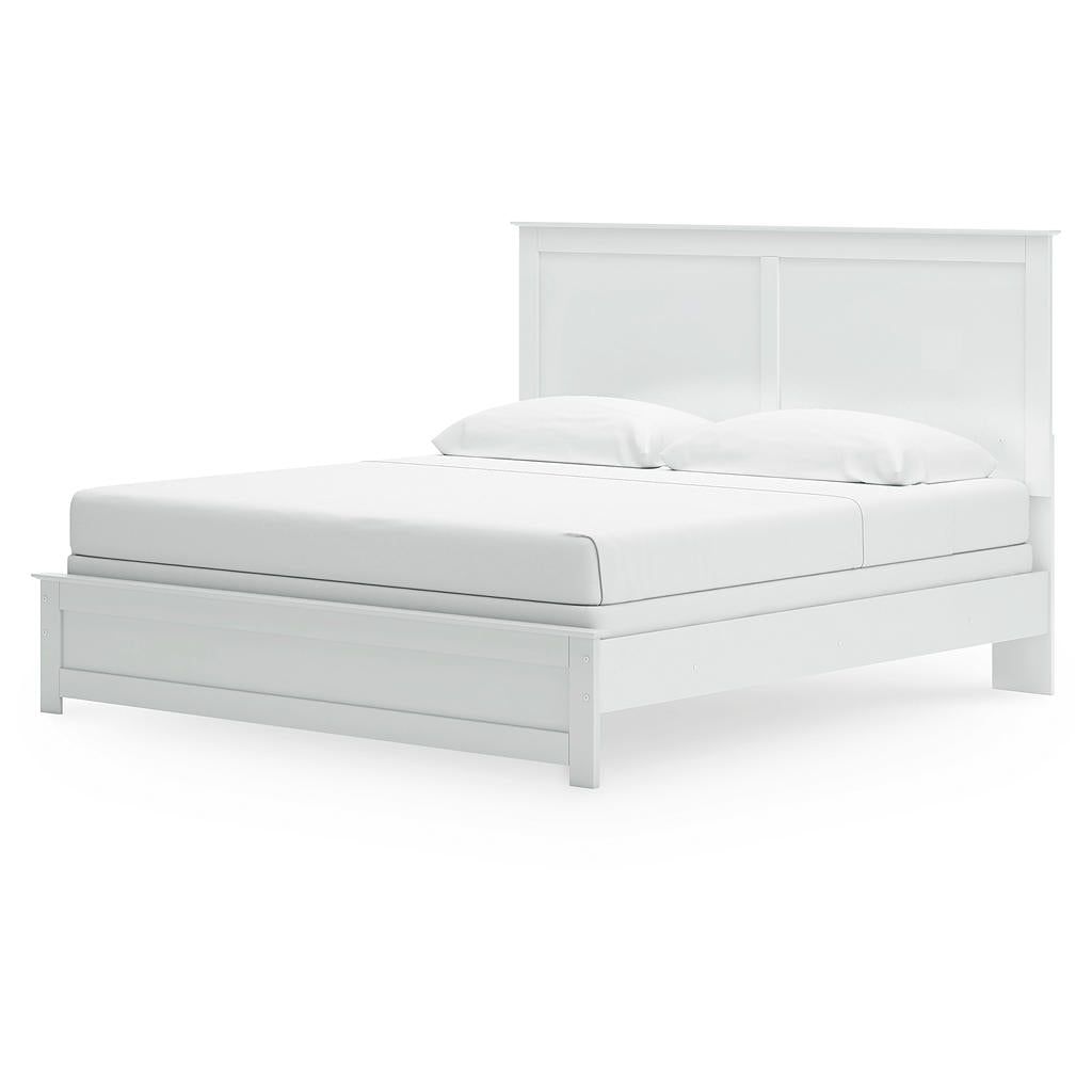 Bostwick Shoals King Panel Bed, Dresser and Mirror Signature Design by Ashley® Uncategorized