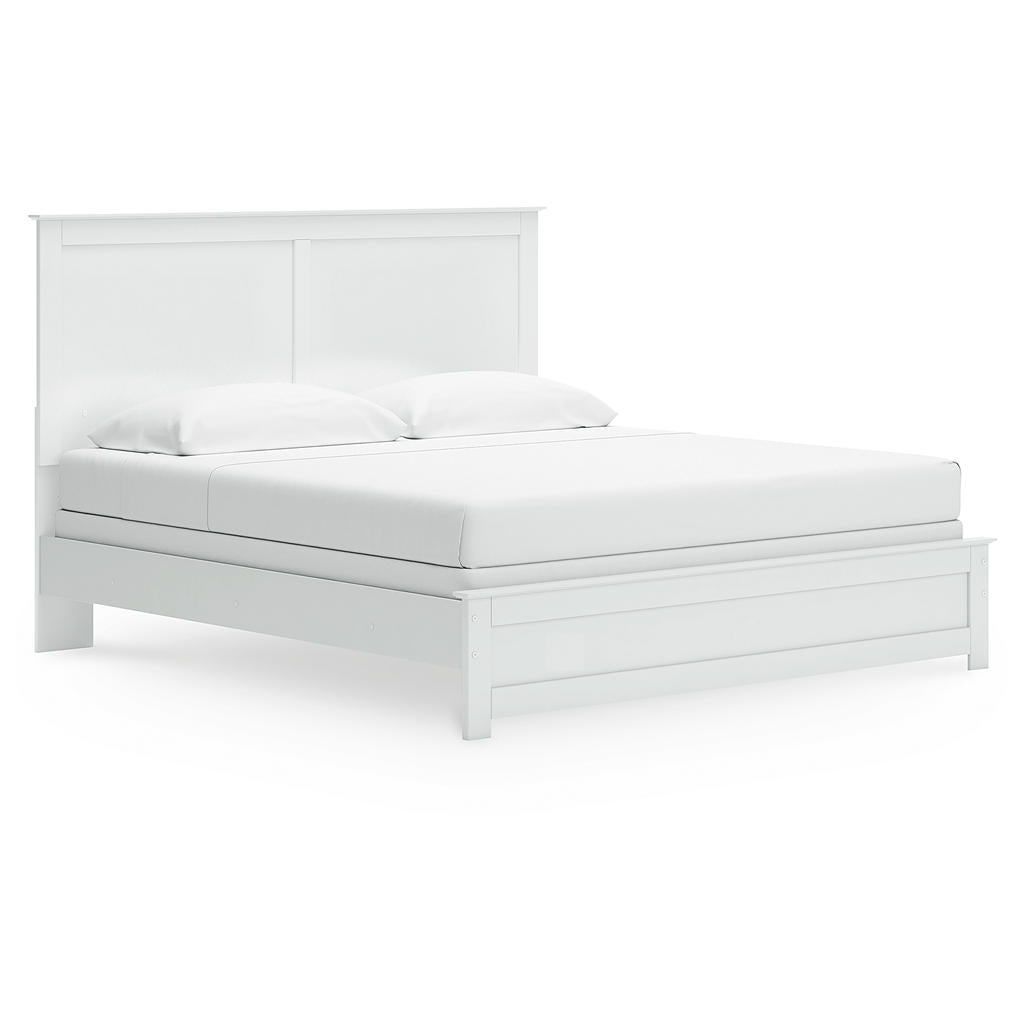 Bostwick Shoals King Panel Bed, Dresser, Mirror, Chest and 2 Nightstands Signature Design by Ashley® Uncategorized