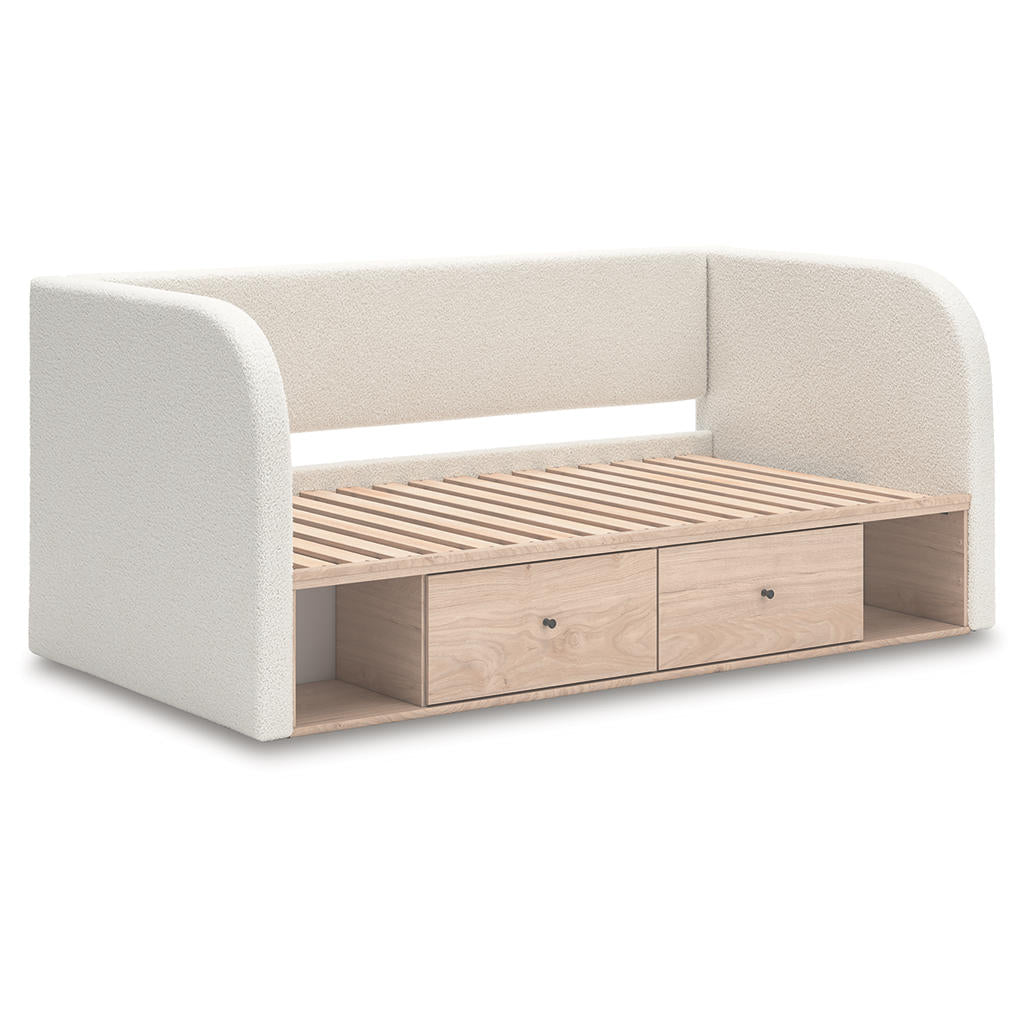 Arloster Full Upholstered Day Bed with Storage Signature Design by Ashley® Beds