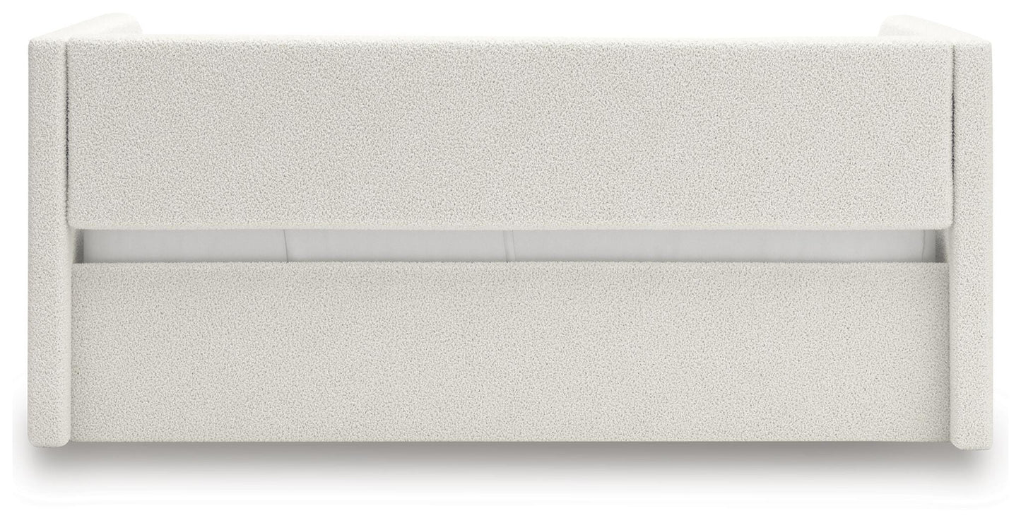 Arloster Full Upholstered Day Bed, Dresser and Mirror Signature Design by Ashley® Bedroom