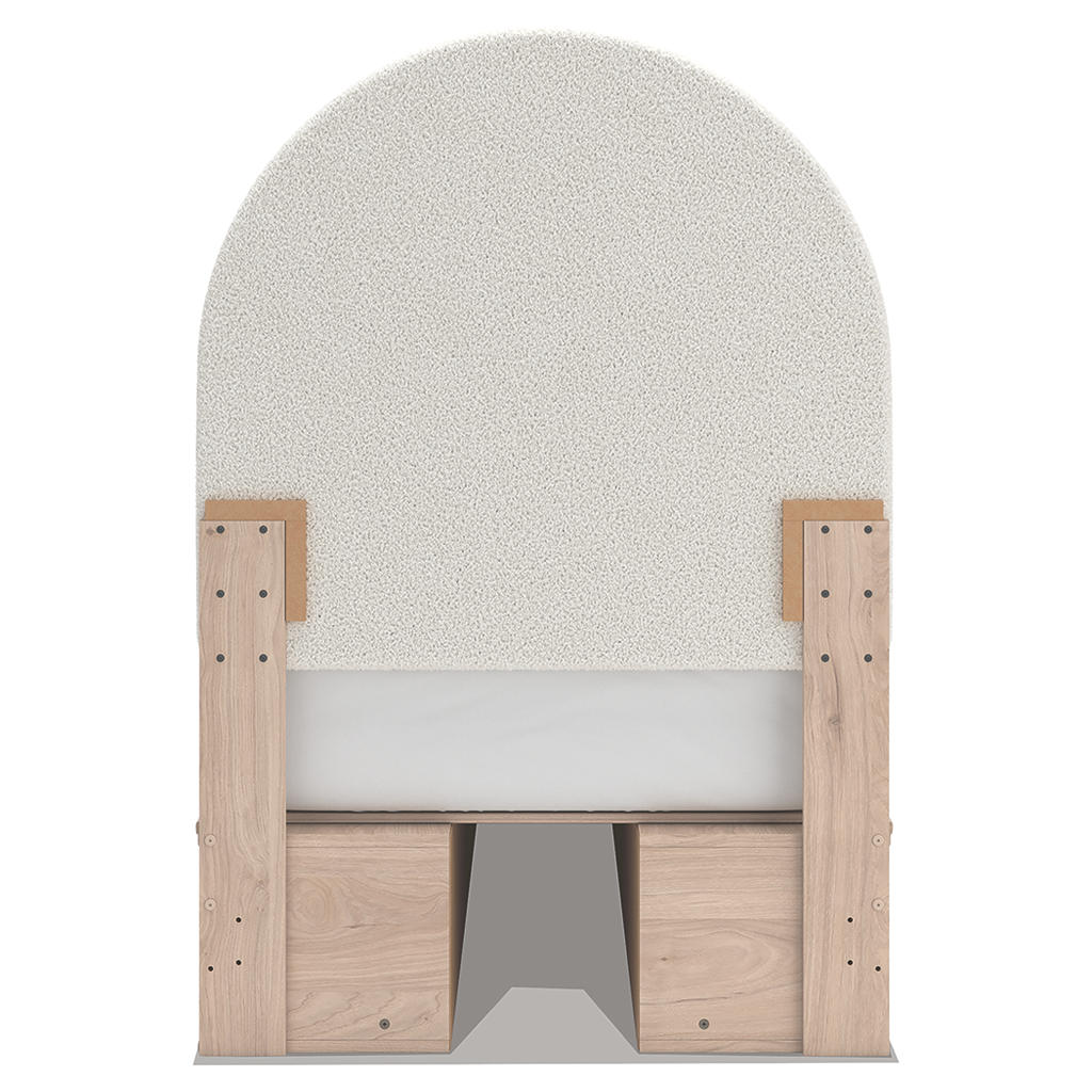 Arloster Twin Upholstered Panel Bed with Storage Signature Design by Ashley® Beds