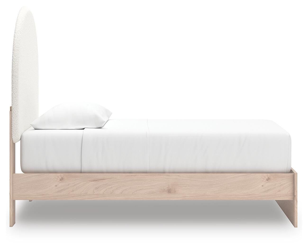 Arloster Twin Upholstered Panel Bed, Dresser and Mirror — 3-Piece Signature Design by Ashley® Bedroom