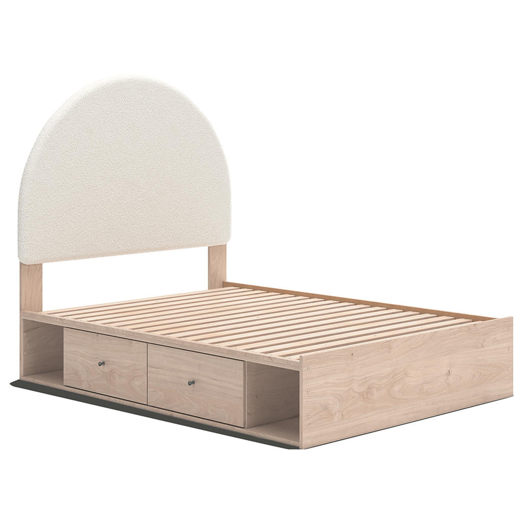 Arloster Full Upholstered Panel Bed with Storage Signature Design by Ashley® Beds
