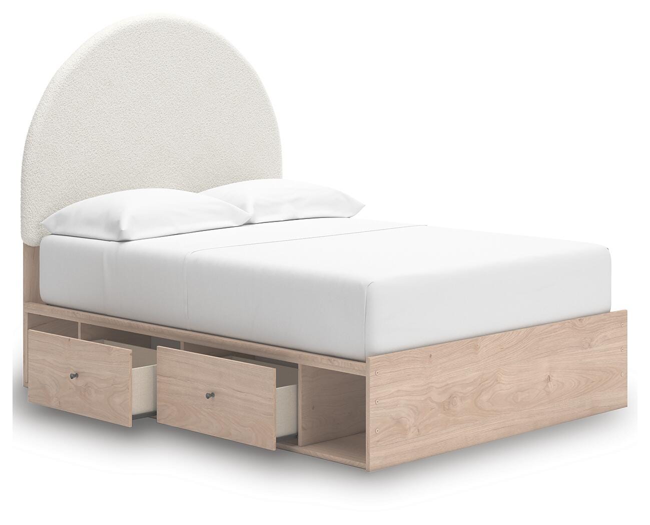 Arloster Full Panel Storage Bed, Dresser, Mirror and Nightstand Signature Design by Ashley® Bedroom